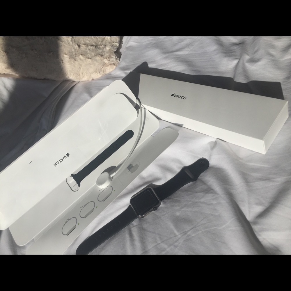Apple watch series 1 38mm with protective case